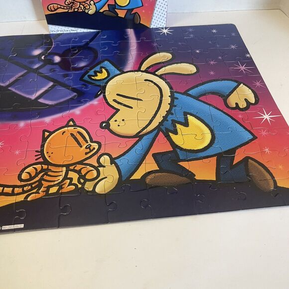 Dog Man 100 Piece Puzzle University Games 14” X 19” 33852 Jigsaw Complete - Picture 4 of 5